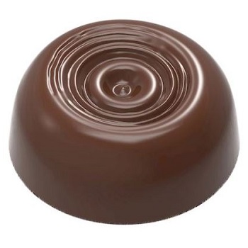 Chocolate World Round Praline Polycarbonate Chocolate Mould Designed by Dutch Pastry Team